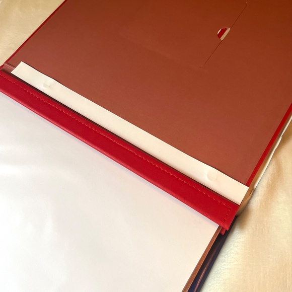 NWT Generations Premium Scrapbook Memory Album - Red Faux Leather 12”x12” - Picture 6 of 10